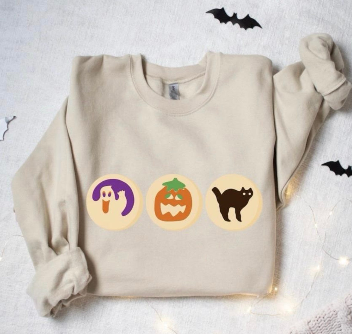 Halloween cookies crewneck